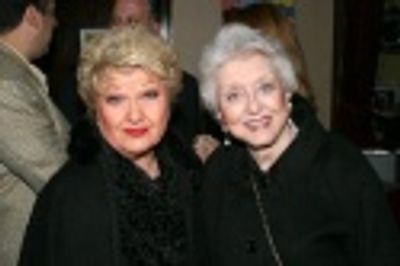 Marilyn Maye and Celeste Holm between shows Photo