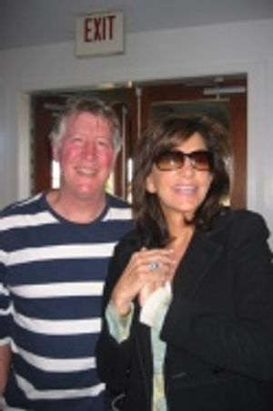 David Geiser with wife Mercedes Ruehl Photo