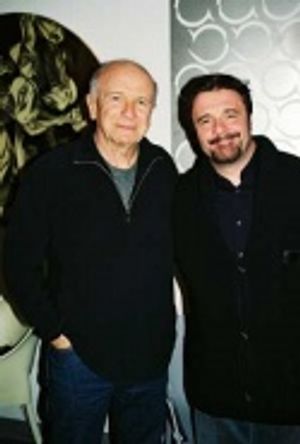 Terrence McNally and Nathan Lane Photo