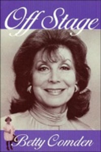 "Off Stage" Betty Comden Photo