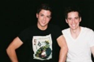 Chad McCallon (Hugh/Greek Chorus) and Jimmi Kilduff (Aidan/Matthew Shepard)  Photo