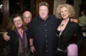 Paul Willson with wife and Castmember George Wendt and wife Bernadette Birkett
 Photo