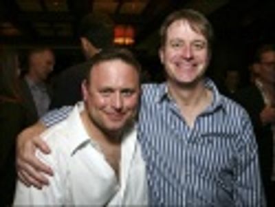 Castmembers Todd Cerveris and T. Scott Cunningham Photo