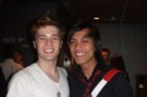 Paul McGill (A Chorus Line, upcoming Mr. Broadway), Kenway Kua (Wicked, upcoming Mr.  Photo