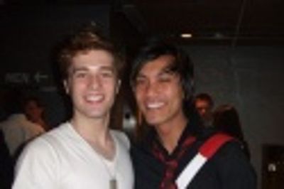 Paul McGill (A Chorus Line, upcoming Mr. Broadway), Kenway Kua (Wicked, upcoming Mr.  Photo