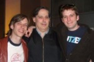 Joe Drymala, Michael Feingold (Head Theater Critic, The Village Voice) and Ryan J. Da Photo