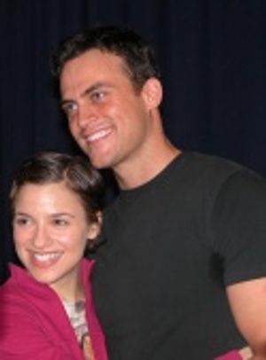 Jenn and Cheyenne pose for the cameras... Photo