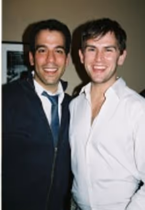 Craig Laurie (2nd National Tour - Jersey Boys - Bob Crewe) and Daniel Reichard (Origi Photo