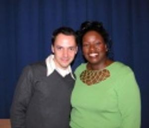 Mark Price and Sharon Wilkins Photo