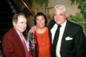 Joe Franklin, Keely Smith and Rex Reed Photo