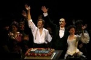 Michael Shawn Lewis, Howard McGillin, Jennifer Hope Wills and cast Photo