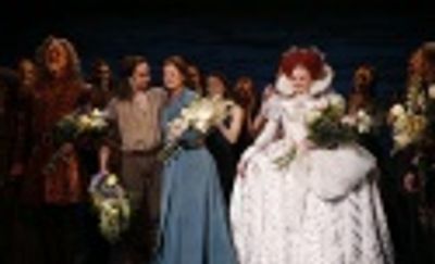 Jeff McCarthy, Hadley Fraser, Stephanie J. Block and Linda Balgord Photo