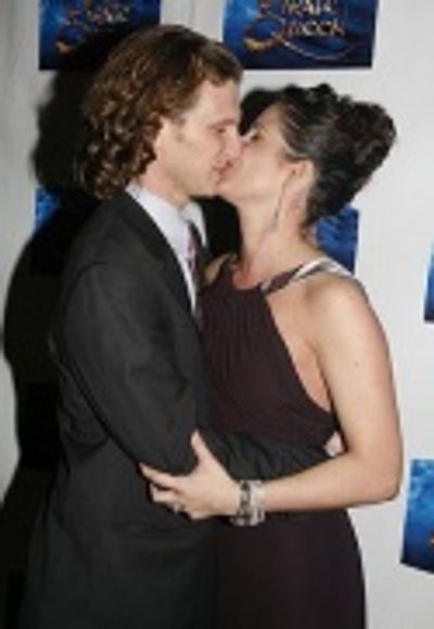 Sebastian Arcelus and Stephanie J. Block Photo