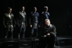 Christopher Scheeren as Quintus, Danny Binstock as Mutius, Chris Genebach as Lucius,  Photo