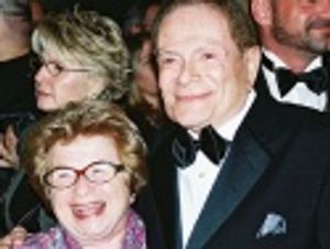 Dr. Ruth Westheimer and Jerry Herman  Photo