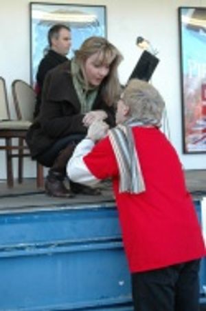 Judy McLane and Patrick Parker Photo