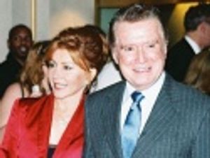Regis Philbin and wife, Joy  Photo