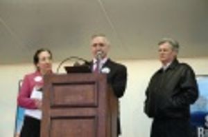 Diane Claussen, Mark S. Hoebee and Ken Thorne Photo