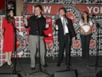 Mary Birdsong, Brooks Ashmanskas, Martin Short and Nicole Parker Photo