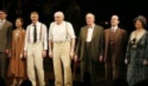 Brian Dennehy and Christopher Plummer with cast members Maggie Lacey, Byron Jennings, Photo