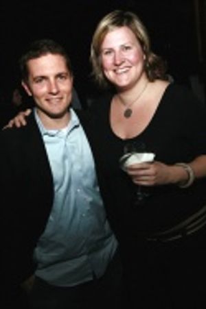 Zach Shaffer and Bridget Everett Photo