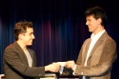 John Lloyd Young and J. Robert Spencer Photo