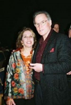 Same Time, Next Year Producer Dasha Epstein and Charles Grodin, who won the 1975 Dram Photo