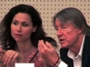 Minnie Driver and Joel Photo