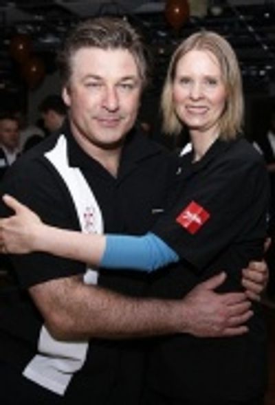 Alec Baldwin and Cynthia Nixon Photo