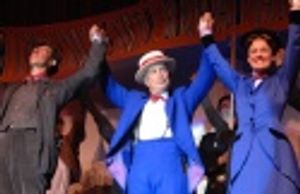 Gavin Lee, Mayor Michael Bloomberg and Ashley Brown Photo