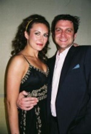 Laura Benanti and Raul Esparza Photo