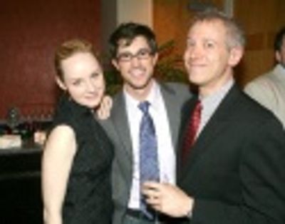 Erin Davie, Matt Cavenaugh and Scott Frankel Photo