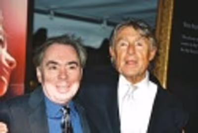 Composer Andrew Lloyd Webber and Joel Schumacher Photo
