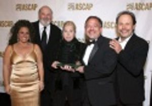 Marissa Jaret Winokur, Rob Reiner, ASCAP President and Chairman Marilyn Bergman, Marc Photo