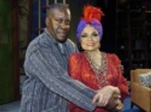 Westport Country Playhouse Artistic Director Tazewell Thompson and Eartha Kitt Photo