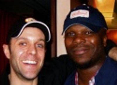 Douglas Taurel (Producer) and General Fermon Judd Jr. (Crook) Photo