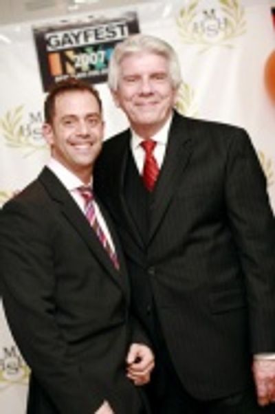 Bruce Robert Harris and Jack W. Batman Photo