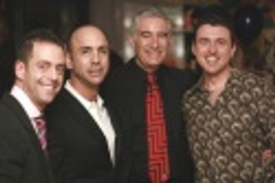Bruce Robert Harris, Clif De Raita, Bruce Michael and Andy Sich Photo