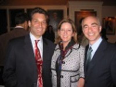 David Kener with Trish and Peter Klestadt  Photo