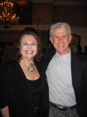 Randie Levine Miller (Drama Desk) with Tony Roberts Photo