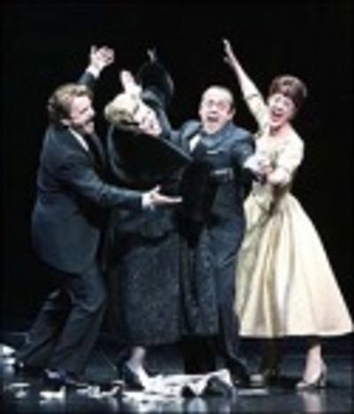 Jason Danieley, Debra Monk, Michael McCormick and Karen Ziemba Photo