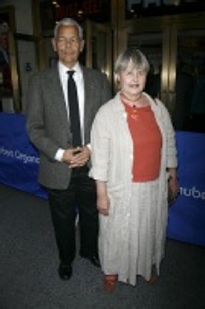 Julian Bond and wife Photo