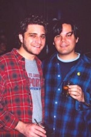 Jeff Marx and Robert Lopez who wrote the music and lyrics for Avenue Q

 Photo