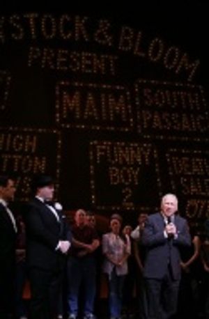 Lee Roy Reams, John Treacy Egan and Mel Brooks Photo