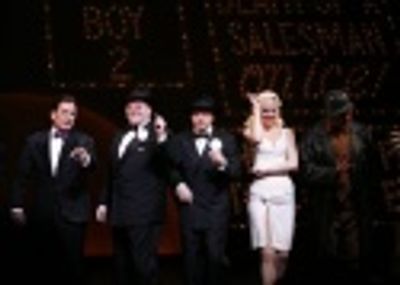 Lee Roy Reams, John Treacy Egan, Hunter Foster, Angie Schworer and Bill Nolte Photo