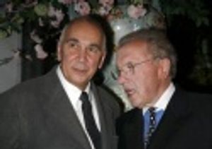 Frank Langella and David Frost Photo