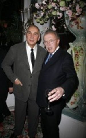 Frank Langella and David Frost Photo