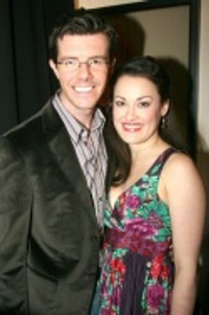 Mary Poppins stars Gavin Lee and Ashley Brown Photo