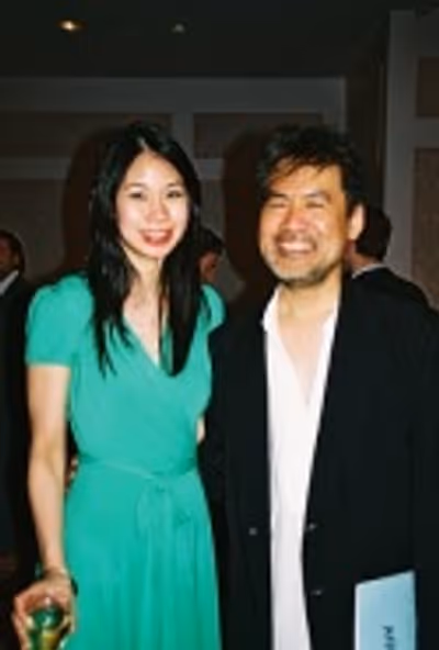 Georgia Lee and David Henry Hwang Photo