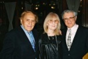 Joseph Stein, Margery Harnick and Sheldon Harnick Photo
